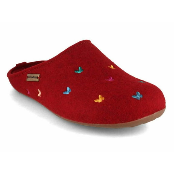 HAFLINGER Slipper | Everest Farfalline, Paprika