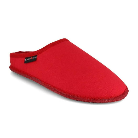 HAFLINGER Women Cotton Slippers 'Cotty', ruby