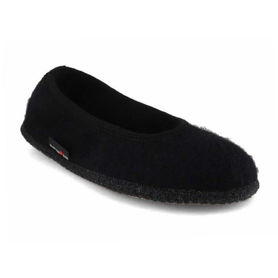 HAFLINGER Women Felt Ballerinas 'Marina', black
