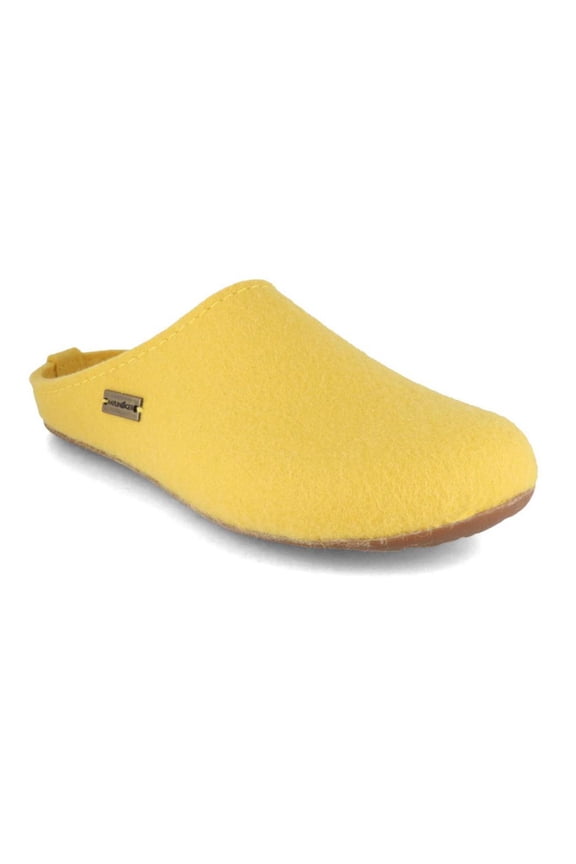 Women Felt Slippers 'Everest Fundus', yellow