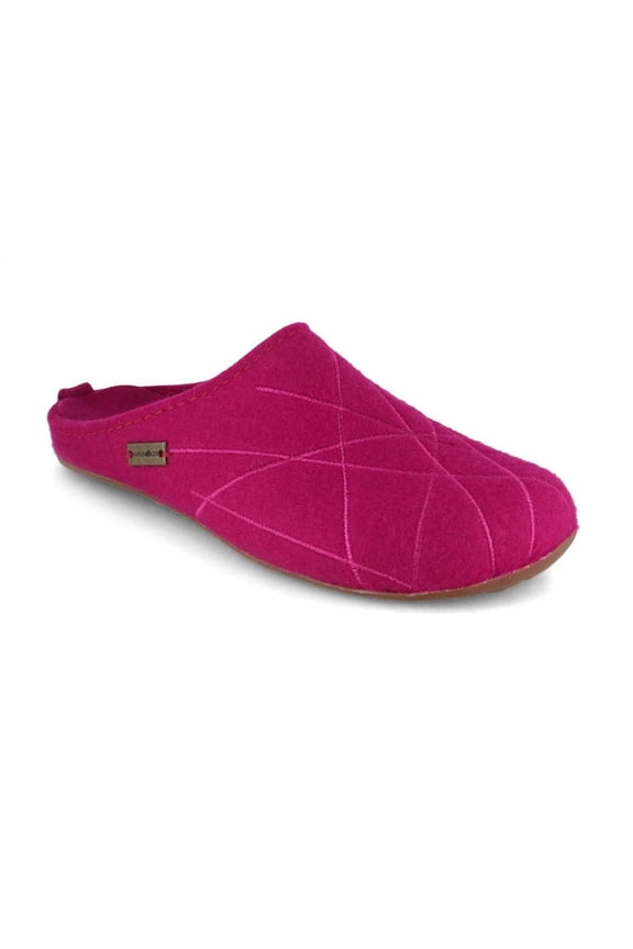 Women Felt Slippers 'Everest Raya', cardinal