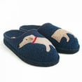 thumbnail image 1 of HAFLINGER Women's Doggy Slippers Captains Blue - 313021-79, 1 of 2