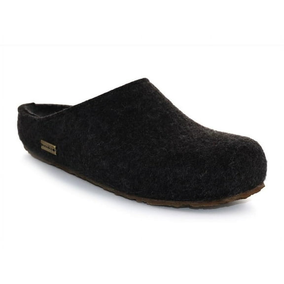 HAFLINGER® Wool Felt Clog | Grizzly Michel, Graphite