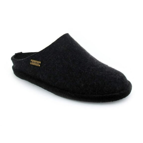 HAFLINGER® Wool Felt Slippers | Flair Soft, Charcoal