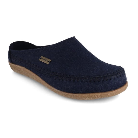 HAFLINGER® Fletcher Clog | Blizzard Credo, Captain Blue