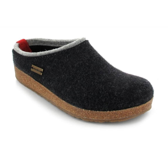 HAFLINGER Kris Unisex Clogs | Grizzly, Graphite/Gray
