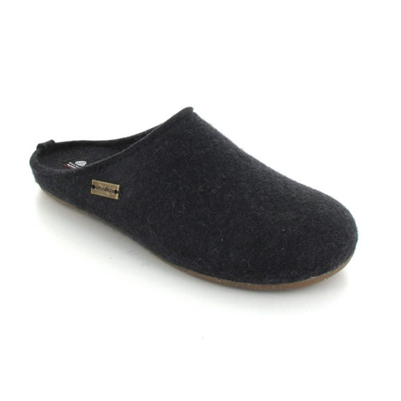 HAFLINGER Wool Felt Slipper | Everest Fundus, Graphite