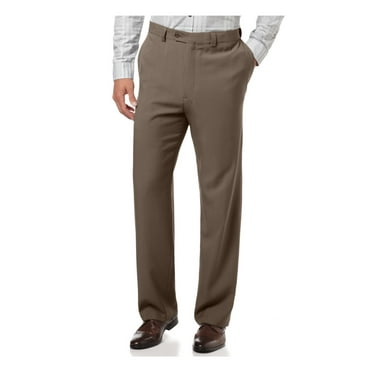 HAGGAR Mens Beige Classic Fit Pants 40 Waist