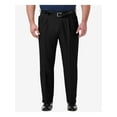 thumbnail image 1 of HAGGAR Mens Black Classic Fit Pants 44 X 30, 1 of 4
