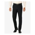 thumbnail image 1 of HAGGAR Mens Black Flat Front, Straight Leg Pants W29/ L30, 1 of 3