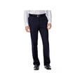 thumbnail image 1 of Haggar Men's E-CLO Stria Flat Front Dress Pant Classic Fit HD00218, 1 of 6