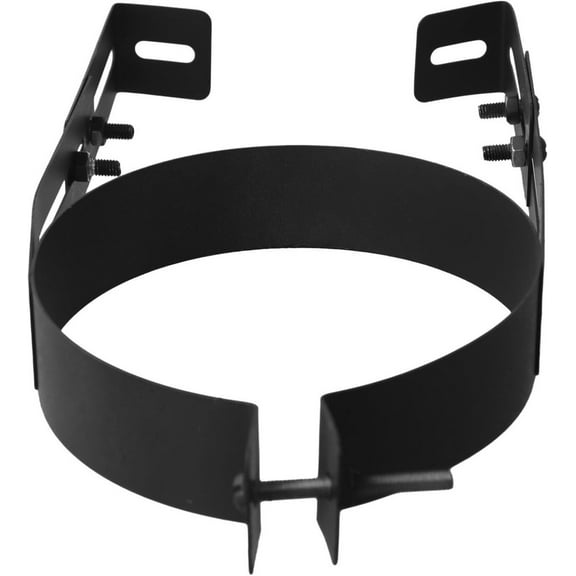 HAGSYCT 6 Inch Chimney Pipe Support Bracket, Adjustable Vent Wall Strap, Stainless Steel Stove Pipe Hanger For Single Wall Pipes