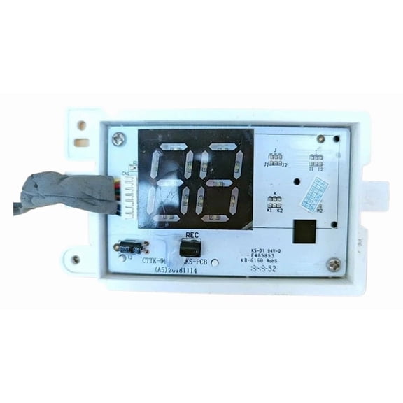 HAGSYCT Air Conditioner Display Panel Receiver Panel Accessories,Compatible for AUX, CTTK-99X57-AKS PCB Display