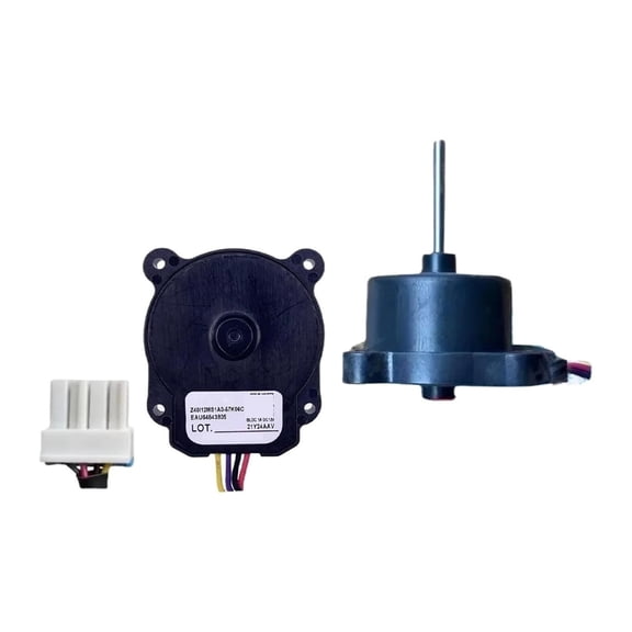 HAGSYCT Compatible with LG Refrigerator DC Cooling Fan Motor EAU64843805, 12V Fridge Freezer Radiator Replacement Part, Quiet DC Motor for Cooling System