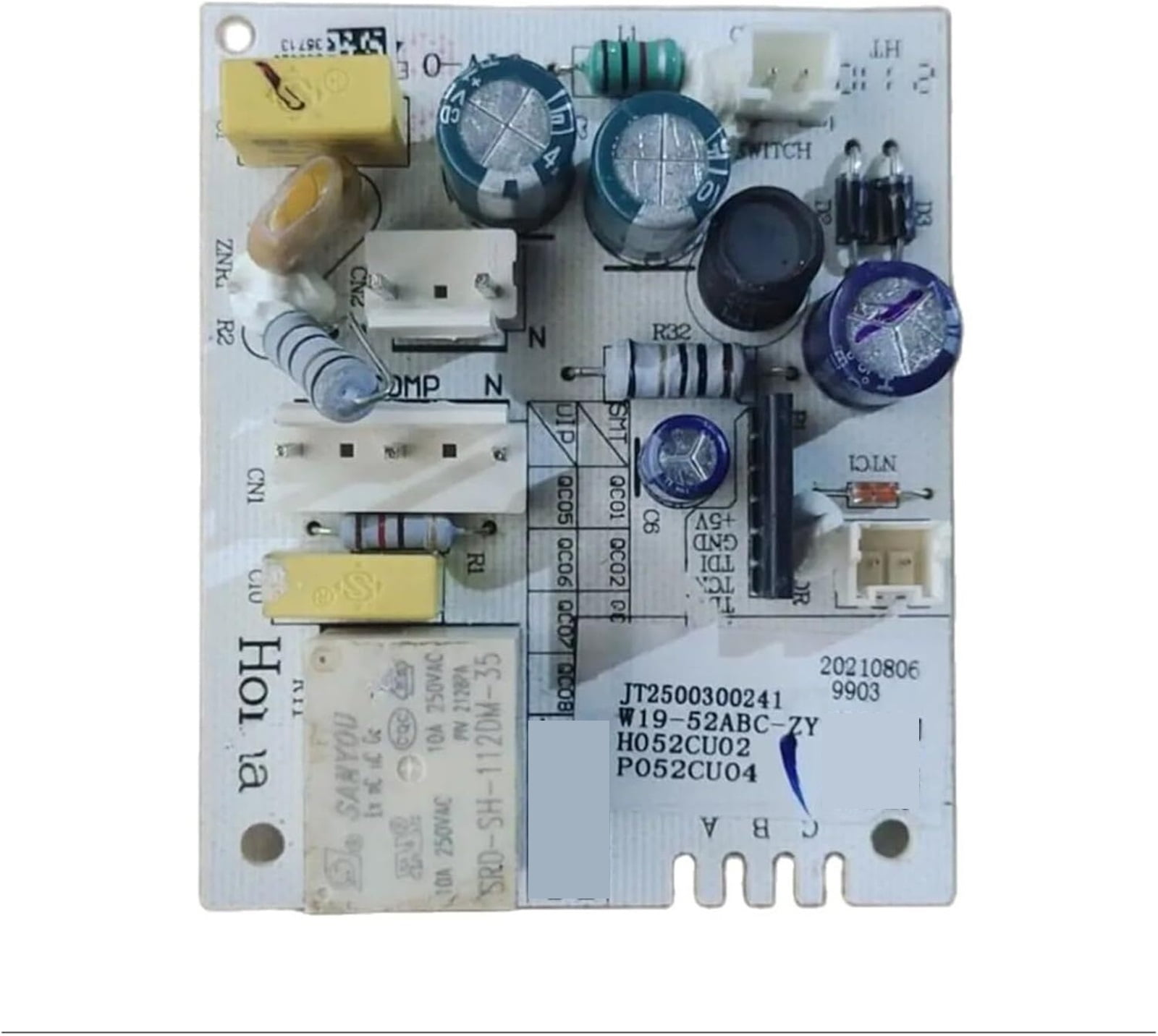 HAGSYCT Compatible for Homa, Refrigerator Motherboard Computer Board W19-52ABC-ZY H052CU02 Part