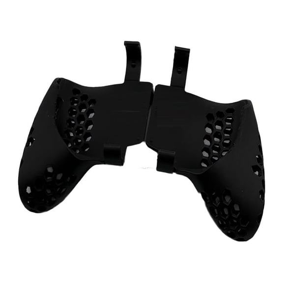 Yanacchi Handle Grip for Retroid Pocket 5, 3D Printed Grip Handle Extension Adapter Hand Holder Bracket for Pocket 5 Handheld Game Console DIY Controller Accessories (Black)