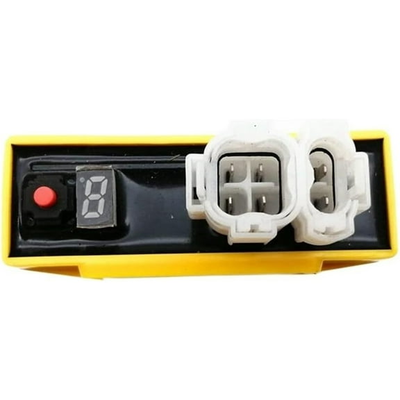 HAGSYCT Motorcycle Ignition - Motorcycle Performance Parts Ignition Ignite System Unit Digital Adjustable DC CDI Racing for GY6 CG 125 150 250CC Scooter ATV