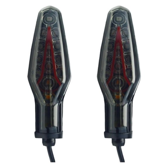 HAGSYCT Motorcycle taillights Fit For BMW R1250GS ADV M1000RR S1000RR S1000XR S1000R F900GS R1300GS Motorcycle Turn Signal Rear Brake Tail Light Flashing Lamp 2pcs