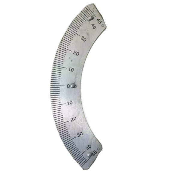 Scale Decal Mill Ruler Conical Type Set HAGSYCT Scale Ruler Sticker Aluminum Arc Scale Angle Ruler Milling ...
