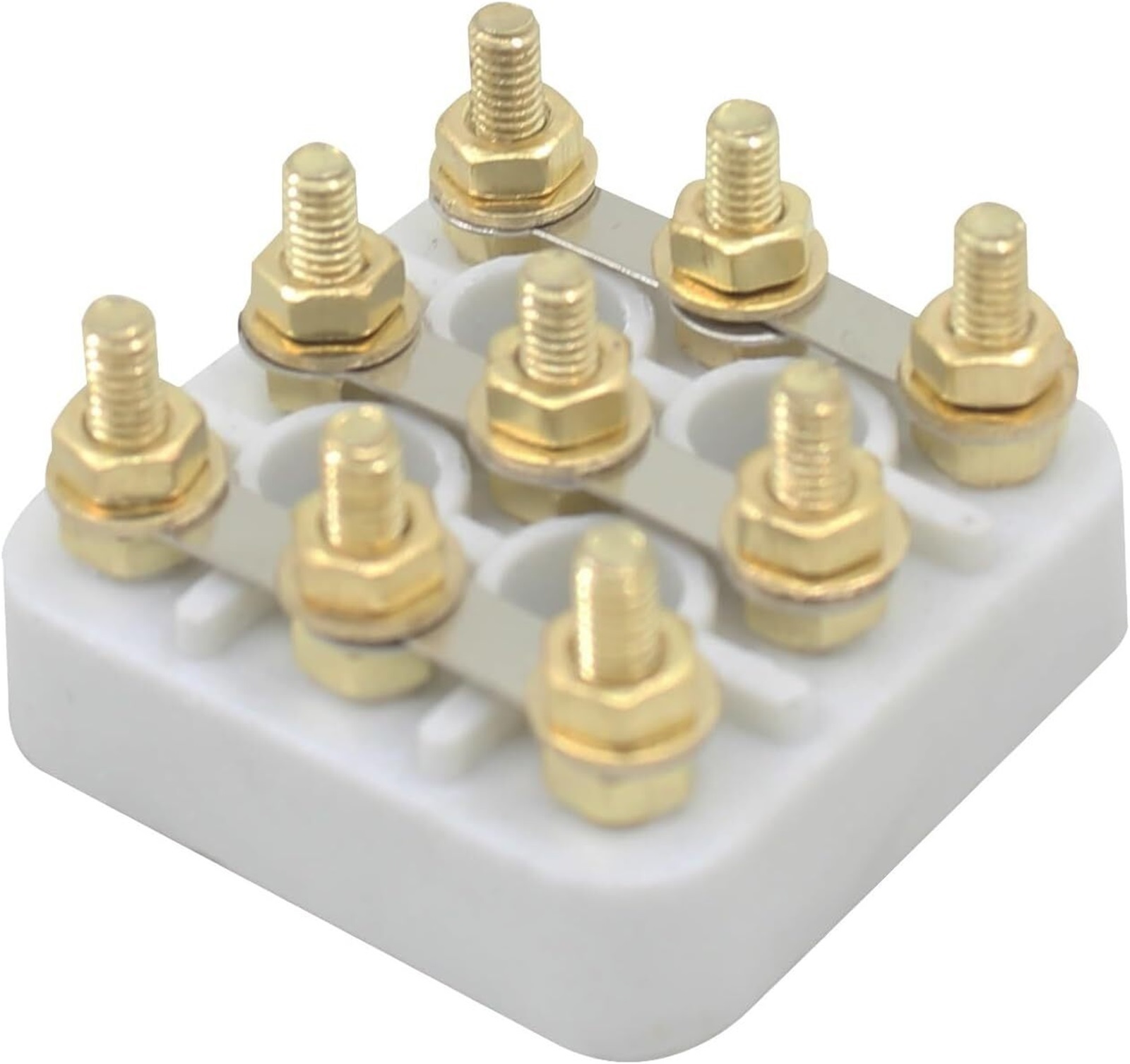 HAGSYCT Three Phase Electric Motor Connecting Terminal Plate Screw Barrier Terminal Block Strip Connector Motor Terminal Block M5 M6 M8