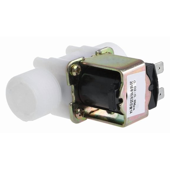 HAGSYCT Valve 3/4 Plastic Solenoid Valve 12V PP N/C Magnetic Washing Machine Dispenser Water Pneumatic Pressure Controller Switch