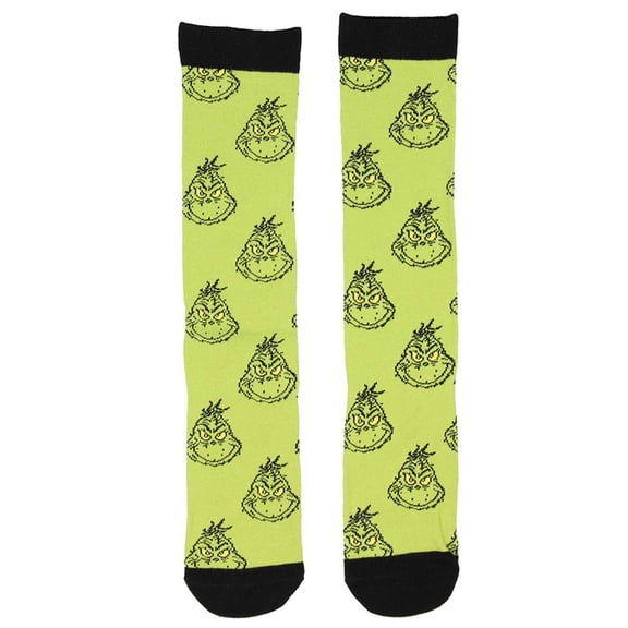 HAHUT 1 Pair Funny Christmas Socks for Women Men, Merry Christmas Crew Socks, Winter Warm Cartoon Sock for Friends Family Coworkers Xmas Gifts