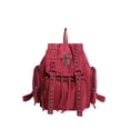 thumbnail image 1 of HAHUT Gothic Backpack for Women & Men, Large Capacity Commuter Daypack for Travel Work College Daily Use (Red), 1 of 9