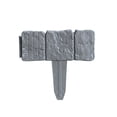 thumbnail image 1 of HAHUT Plastic Garden Retaining Fence, Garden Edging Decorative Border for Landscaping, Multi-Purpose Imitation Stone-Look Fences Edging Barrier for Yard/Patio/Flower Bed Path (Gray), 1 of 8