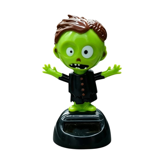 HAHUT Solar Dancing Skeleton Figurines, Halloween Dashboard Swinging Toy for Drivers Road Trips Daily Commutes