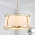 HAICHI Lighting Drum Chandeliers, Modern Style, Perfect Pendant Light