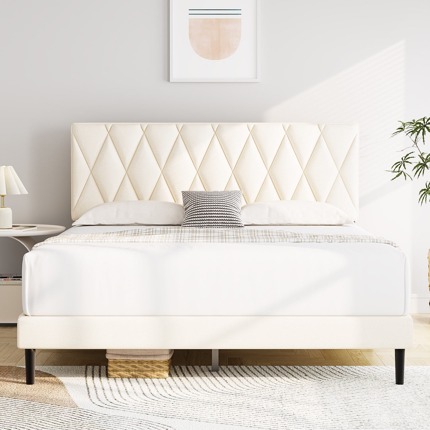 Mallory upholstered platform bed deals