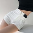thumbnail image 1 of HAIJIE Swim Board Shorts Elastic High Waist Tailored Shorts Short Pants Beach Shorts for Girlfriend Women Upf 50+ Swimsuit Bottoms with Liner, 1 of 4