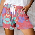 thumbnail image 1 of HAIJIE Women Swim Shorts Comfy Drawstring Casual Elastic Waist Sweatshorts Womens Cargo Shorts for Girlfriend Women High Waisted Beach Swimwear Bottoms Bathing Trunks with Liner, 1 of 3
