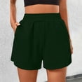 thumbnail image 1 of HAIJIE Women Swim Shorts Elastic High Waist Tailored Shorts Women's Running Shorts for Girlfriend High Waist Loose Fitting Liner Upf50+, 1 of 4
