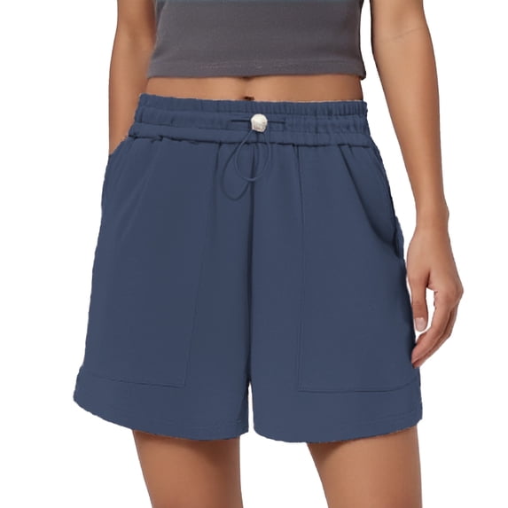 HAIJIE Women's Swim Shorts Casual Shorts Drawstring Cute Shorts Casual Shorts Going Out Shorts for Girlfriend Upf 50+ Swimsuit Bottoms with Liner