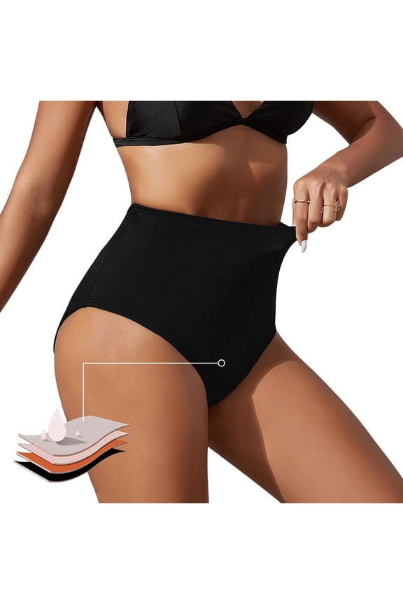 Womens 2026 Summer Swim Casual Shorts Adjustable Ruched Side Bikini Shorts Women's Shorts for Women Upf 50+ Swimsuit Bottoms with Liner