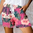 thumbnail image 1 of HAIJIE Womens 2026 Summer Swim Casual Shorts Relaxed Fit High Waist Casual Women's Shorts for Women Upf 50+ Swimsuit Bottoms with Liner, 1 of 3