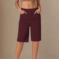 thumbnail image 1 of HAIJIE Womens Summer Swim Shorts Adjustable Ruched Side Bikini Shorts Cute Shorts Casual Shorts Going Out Shorts for Women Girls Upf 50+ Swimsuit Bottoms with Liner, 1 of 4