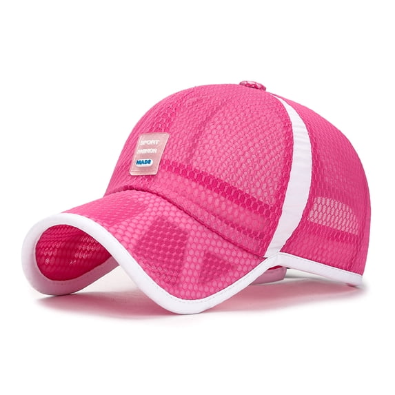HAIJIE summer hat Youth Trucker Cap With Adjustable Snapback Unisex Boys Breathable Baseball Cap Hat Hat Luggage Strap Water Hats for Men Men Beach Hats Big Hats for Women Beach Sombrero Sol Big Lady