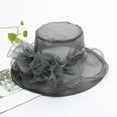 thumbnail image 1 of HAIJIE sun hat men European And Fashion Sun Hat Mesh Lace Flower Sun Hat Outdoor Large Brim Women's Hat Summer Womens Beach Hair Landscapers Hat Mens Gardening Hat Womens Hat Adventures Hat Wide Brim, 1 of 2
