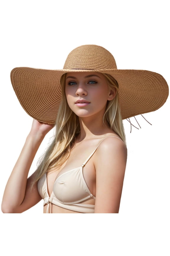 sun hat men Wide Brim Sun Hat For Summer Beach Boater Cap Womens Hats Hat round Sunhats Men Large Womens Hat Womens Roll up Beach Hat Beach Sunhat Wide Rim Hats for Women Workout Hats Brimmed