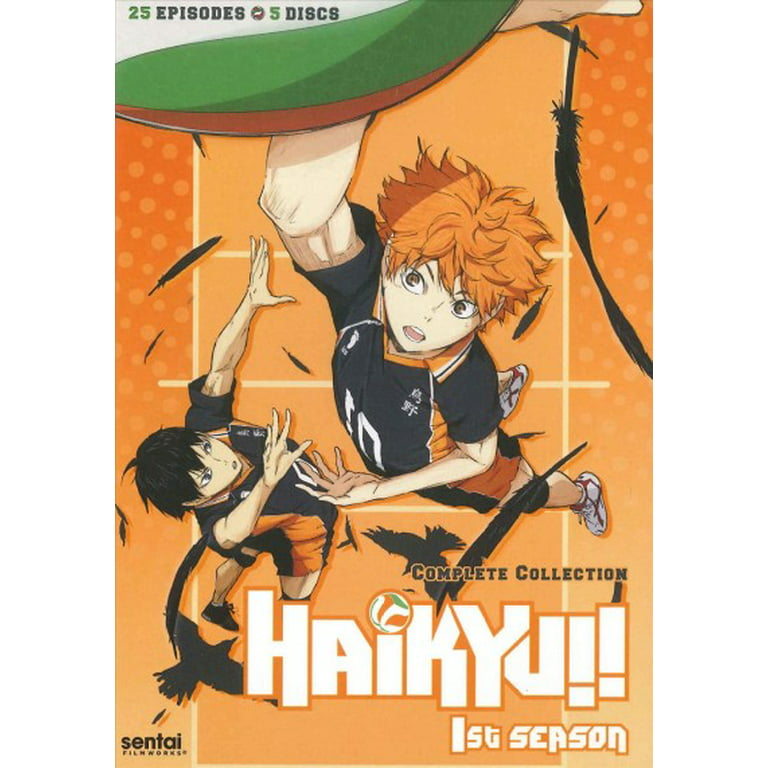 Haikyu Haikyuu!! Anime DVD Season 1 Collection 2