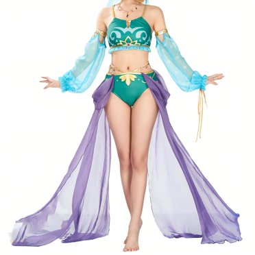 Haikyuu Women Cosplay Swimsuit With Wrap Skirt Anime India