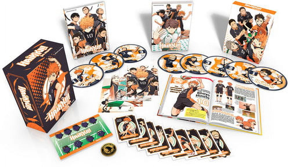 Haikyu Anime Series DVD Box Set season 1-4 English Dubbed 