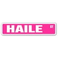 thumbnail image 1 of HAILE Street Sign Childrens Name Room Sign | Indoor/Outdoor |  24" Wide, 1 of 5