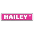 thumbnail image 1 of HAILEY Street Sign Childrens Name Room Sign | Indoor/Outdoor |  24" Wide, 1 of 5