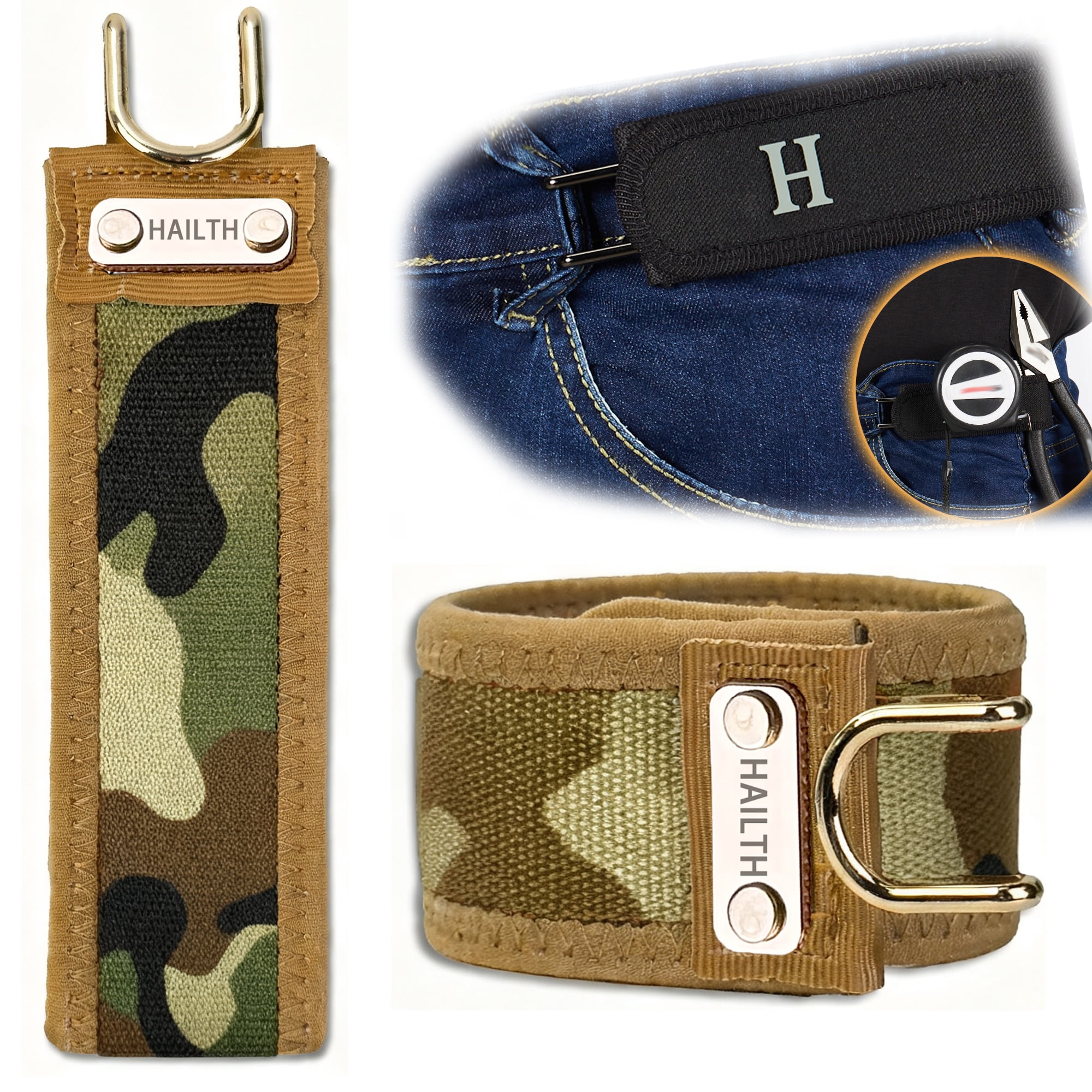 HAILTH Metal Hook Elastic Belt (Unisex) – Patented No 