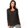 thumbnail image 1 of Fox Racing Haines Womens Thermal Long Sleeve Shirt Black Vintage MD, 1 of 2