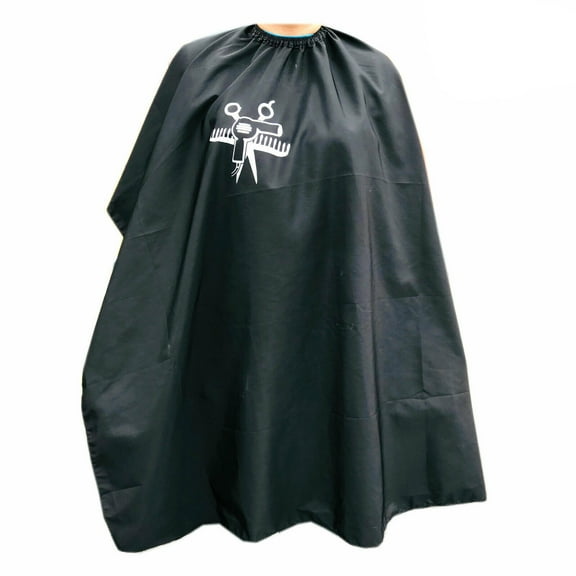 HAIR CUTTING HAIR STYLING HAIR DRESSER CAPE FOR BARBER SALON BLACK 55" BY 45"