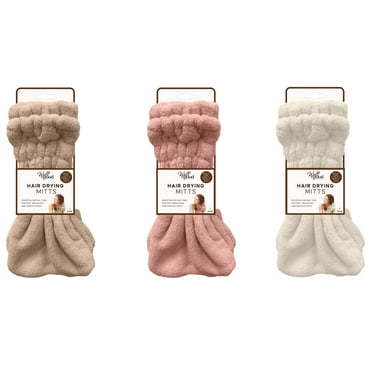 HAIR DRYING MITTS